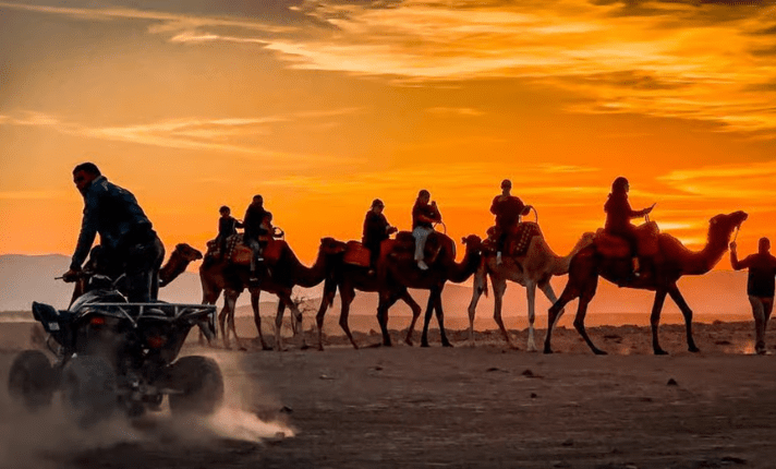 Luxury desert camp